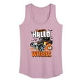 thumbnail image 1 of Hot Wheels - Hallo Wheels - Women's Racerback Tank Top, 1 of 5