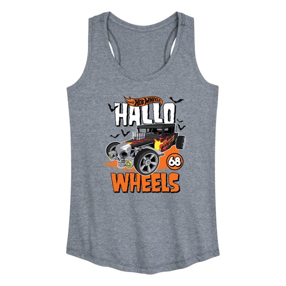 Hot Wheels - Hallo Wheels - Women's Racerback Tank Top