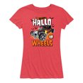 thumbnail image 1 of Hot Wheels - Hallo Wheels - Women's Short Sleeve Graphic T-Shirt, 1 of 5