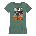 thumbnail image 1 of Hot Wheels - Hallo Wheels - Women's Short Sleeve Graphic T-Shirt, 1 of 5