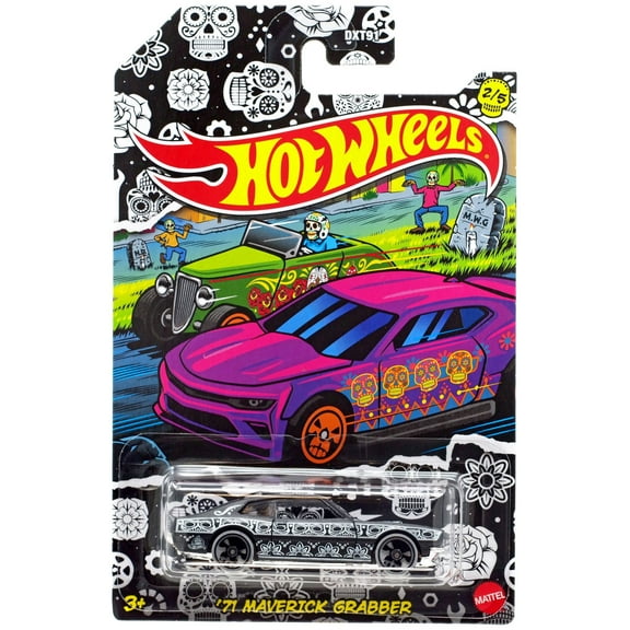 Mattel Hot Wheels Play Vehicles Diecast Day of The Dead, 2.11 oz