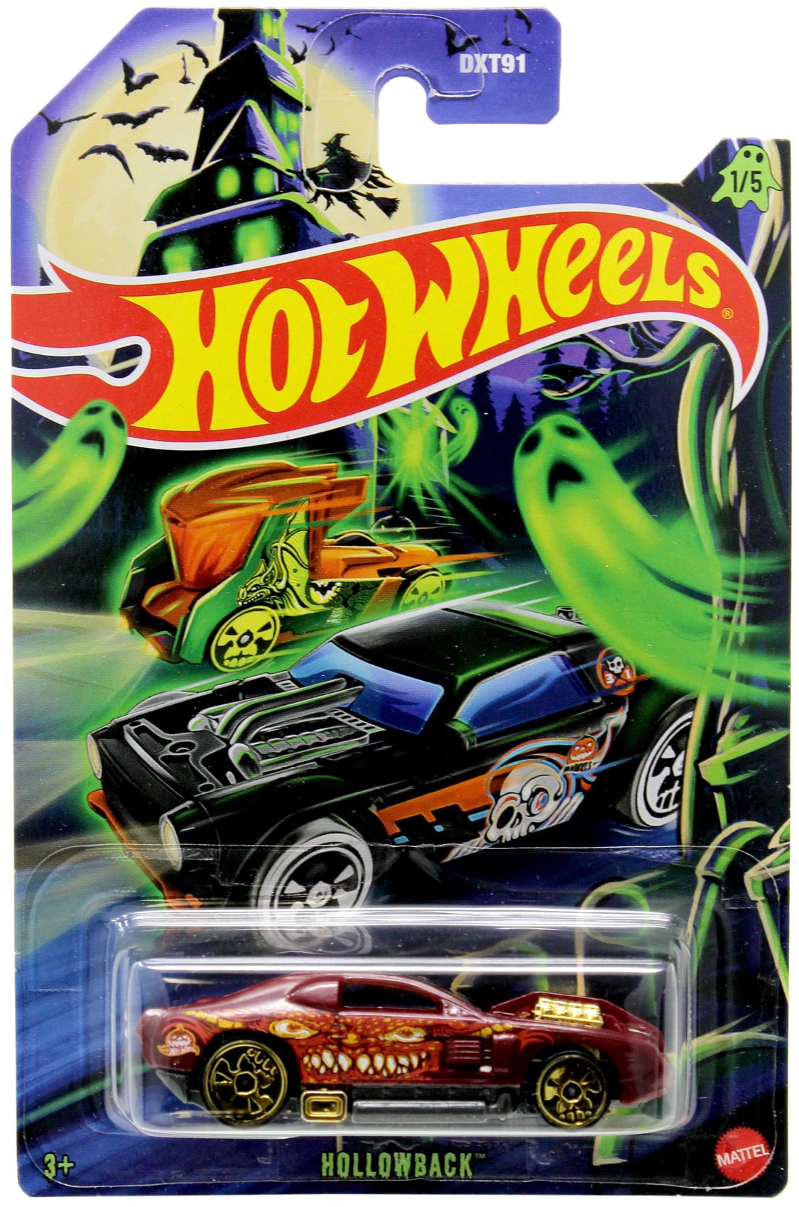 Hot Wheels Halloween 2025 Hallowback Die Cast Car - Walmart.com