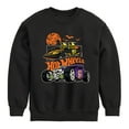 thumbnail image 1 of Hot Wheels - Halloween - Classic Spooky Cars - Toddler & Youth Crewneck Fleece Sweatshirt, 1 of 5