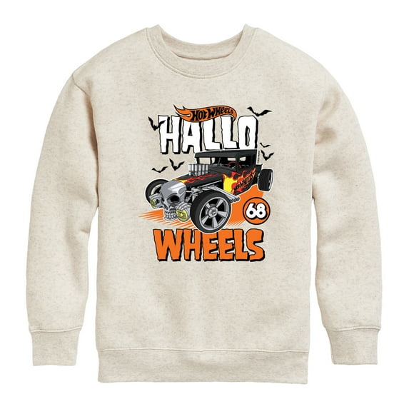 Hot Wheels - Halloween - Hallo Wheels 68 - Toddler & Youth Crewneck Fleece Sweatshirt