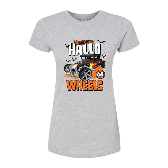 Hot Wheels - Halloween - Hallo Wheels - Juniors Fitted Graphic T-Shirt