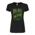 thumbnail image 1 of Hot Wheels - Halloween - Haunt Wheel - Juniors Fitted Graphic T-Shirt, 1 of 5