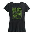 thumbnail image 1 of Hot Wheels - Halloween - Haunt Wheel - Women's Short Sleeve Graphic T-Shirt, 1 of 5