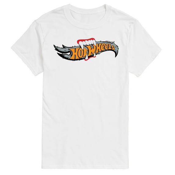 Hot Wheels - Halloween - Logo Bitten With Fangs - Men's Short Sleeve Graphic T-Shirt