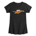 thumbnail image 1 of Hot Wheels - Halloween - Logo Bitten With Fangs - Toddler & Youth Girls Short Sleeve Graphic T-Shirt, 1 of 5