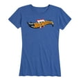 thumbnail image 1 of Hot Wheels - Halloween - Logo Bitten With Fangs - Women's Short Sleeve Graphic T-Shirt, 1 of 5