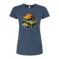 thumbnail image 1 of Hot Wheels - Halloween - Scary Fast - Juniors Fitted Graphic T-Shirt, 1 of 5