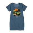 thumbnail image 1 of Hot Wheels - Halloween - Scary Fast - Toddler & Youth Girls Fleece Dress, 1 of 5