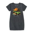 thumbnail image 1 of Hot Wheels - Halloween - Scary Fast - Toddler & Youth Girls Fleece Dress, 1 of 4