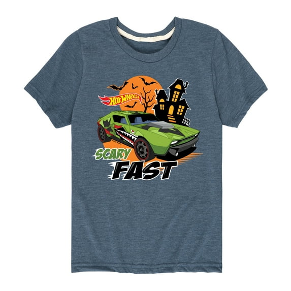 Hot Wheels - Halloween - Scary Fast - Toddler & Youth Short Sleeve Graphic T-Shirt