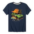 thumbnail image 1 of Hot Wheels - Halloween - Scary Fast - Toddler & Youth Short Sleeve Graphic T-Shirt, 1 of 5