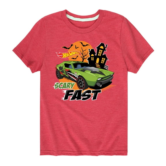 Hot Wheels - Scary Fast - Toddler And Youth Short Sleeve Graphic T-Shirt