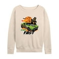 thumbnail image 1 of Hot Wheels - Halloween - Scary Fast - Women's Lightweight French Terry Long Sleeve Shirt, 1 of 5