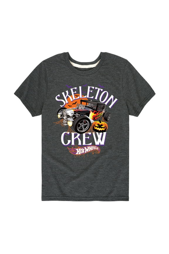 - Halloween - Skeleton Crew - Toddler & Youth Short Sleeve Graphic T-Shirt
