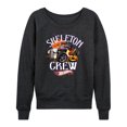 thumbnail image 1 of Hot Wheels - Halloween - Skeleton Crew - Women's Lightweight French Terry Long Sleeve Shirt, 1 of 5