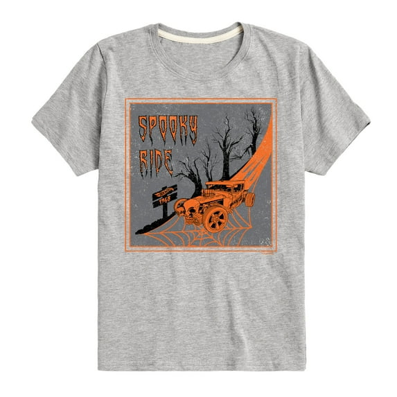 Hot Wheels - Halloween - Spooky Ride - Toddler & Youth Short Sleeve Graphic T-Shirt
