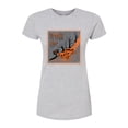 thumbnail image 1 of Hot Wheels - Halloween - Spooky Road - Juniors Fitted Graphic T-Shirt, 1 of 5