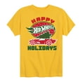 thumbnail image 1 of Hot Wheels - Happy Christmas Car Tree - Toddler & Youth Short Sleeve Graphic T-Shirt, 1 of 5