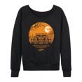 thumbnail image 1 of Hot Wheels - Haunted Road - Women's Lightweight French Terry Long Sleeve Shirt, 1 of 5