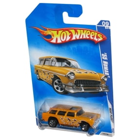 Hot Wheels Heat Fleet '09 (2008) Gold '55 Nomad Toy Car 125/190