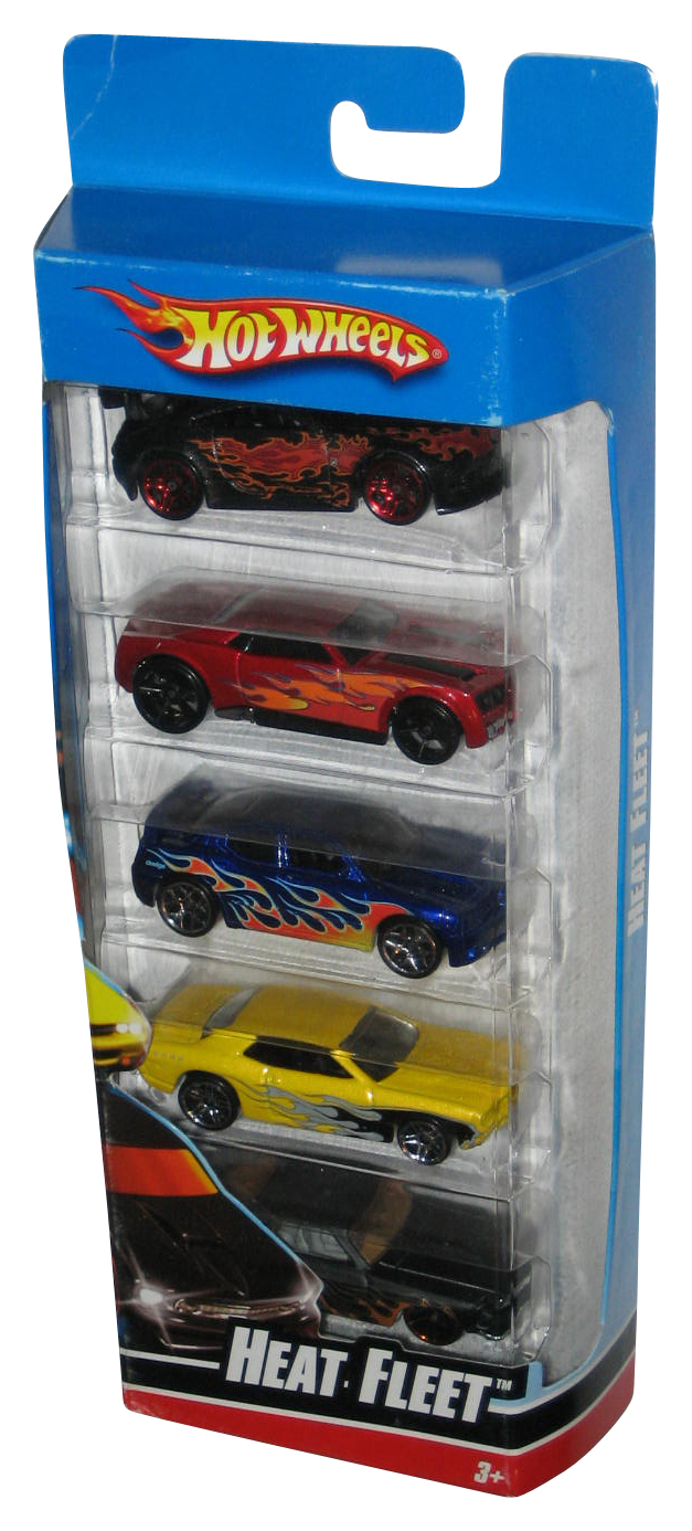 Hot Wheels Heat Fleet (2008) Mattel Car 5Pack Box Set