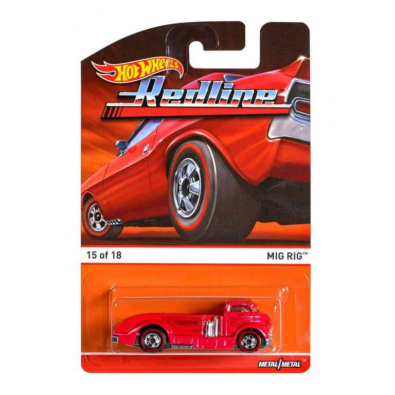 Hot wheels redline series top
