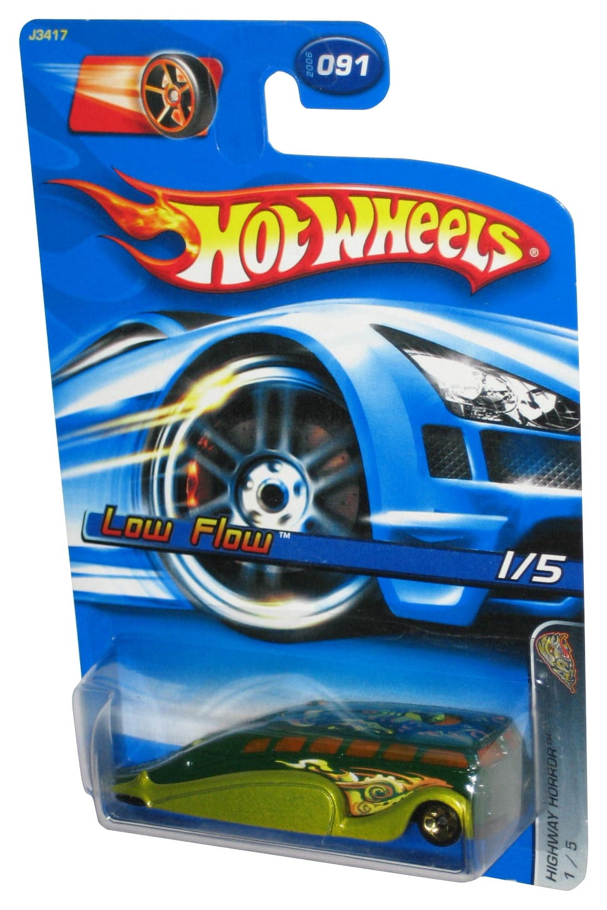 Hot Wheels Highway Horror 1/5 (2006) Green Low Flow Toy Car