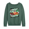 thumbnail image 1 of Hot Wheels - Holiday Merchandise - Women's Lightweight French Terry Long Sleeve Shirt, 1 of 4