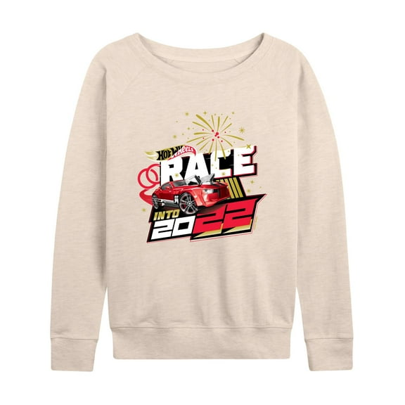 Hot Wheels - Holiday Merchandise - Women's Lightweight French Terry Long Sleeve Shirt