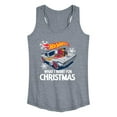 thumbnail image 1 of Hot Wheels - Holiday Merchandise - Women's Racerback Tank Top, 1 of 4