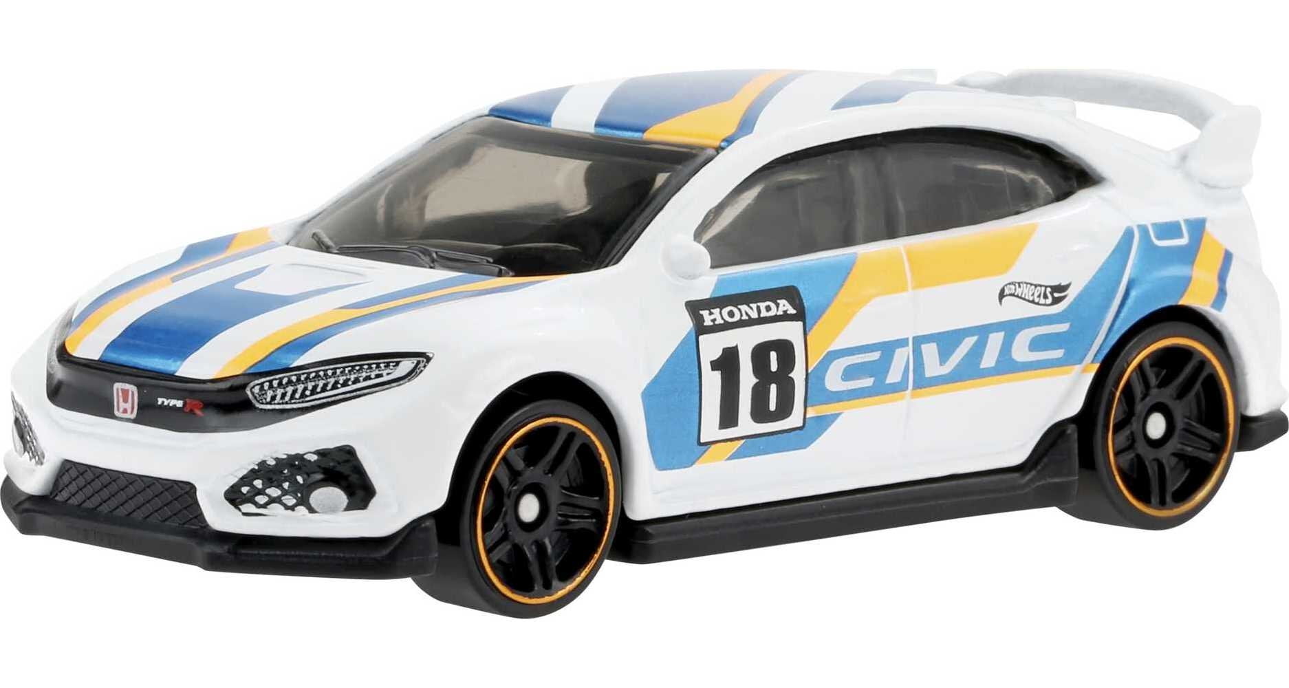 Hot Wheels Honda Civic Anniversary-Themed Assortment, 1 Toy