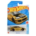 2024 Hot Wheels Honda Civic Si Diecast Toy Car (Gold with Black Hood