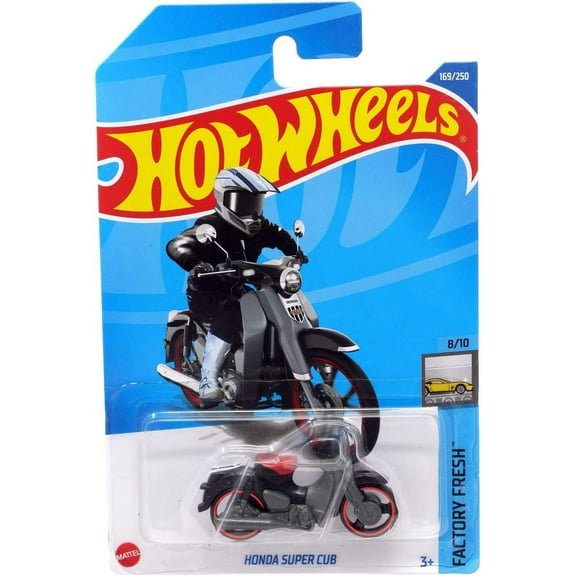 Hot Wheels Honda Super Cub Factory Fresh 8/10 169/250 - Assorted