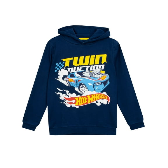 Hot Wheels Hoodie Blue 4-14