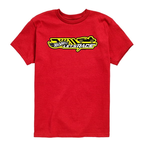 Hot Wheels - Let's Race Logo - Youth Short Sleeve Graphic T-Shirt