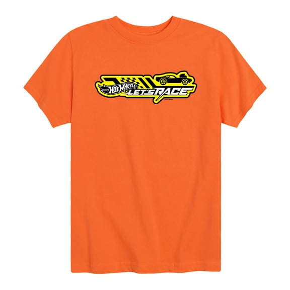 Hot Wheels - Let's Race Logo - Youth Short Sleeve Graphic T-Shirt