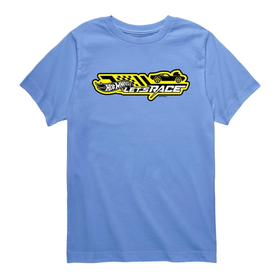 Hot Wheels - Let's Race Logo - Youth Short Sleeve Graphic T-Shirt