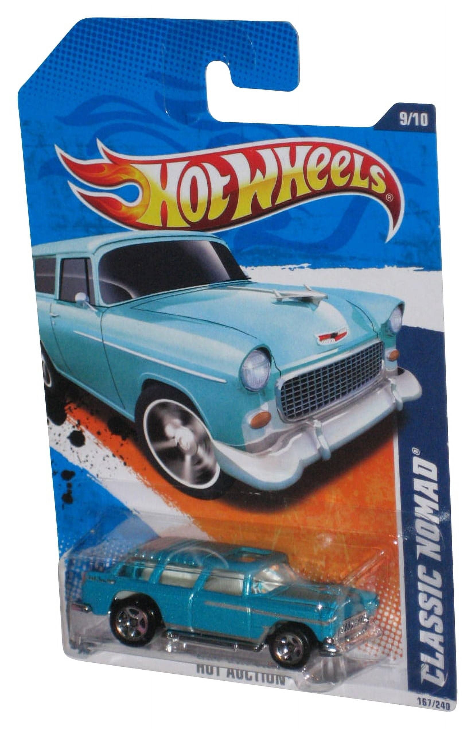 Hot Wheels Hot Auction 9/10 (2010) Blue Classic Nomad Die-Cast Toy