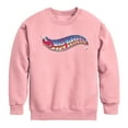 thumbnail image 1 of Hot Wheels - Hot Wheels 80S Logo - Youth And Toddler Crew Fleece Sweatshirt, 1 of 4