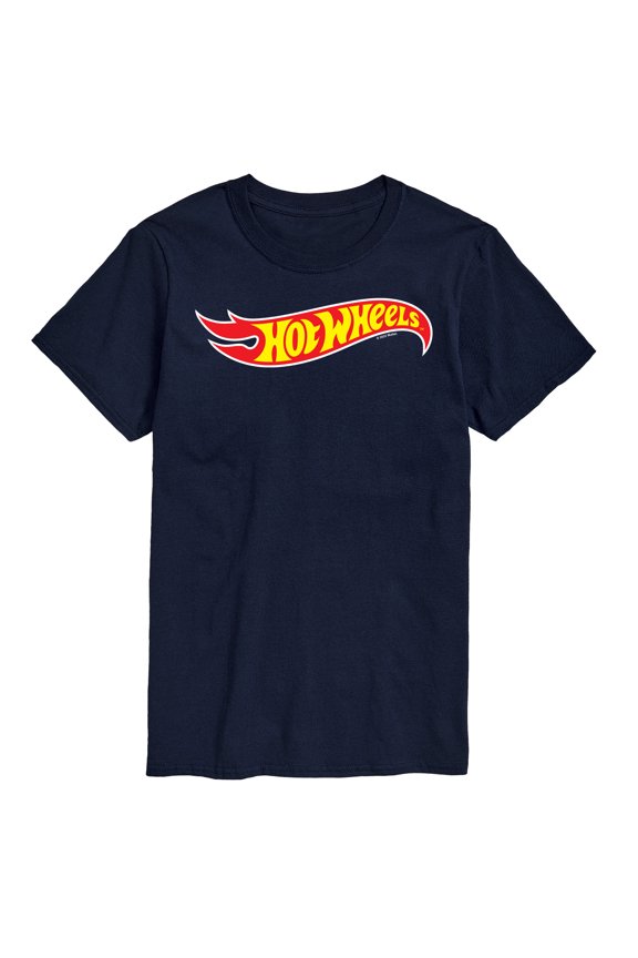 - Hot Wheels Logo - Men's Short Sleeve T-Shirt