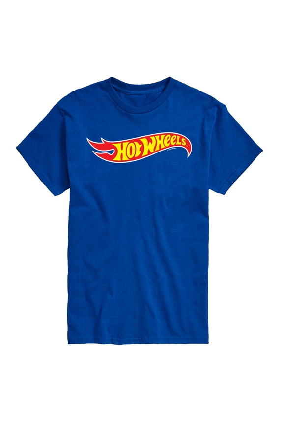 - Hot Wheels Logo - Men's Short Sleeve T-Shirt