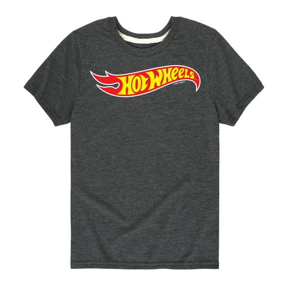 Hot Wheels - Hot Wheels Logo  - Youth Short Sleeve Tee
