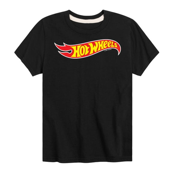 Hot Wheels - Hot Wheels Logo  - Youth Short Sleeve Tee