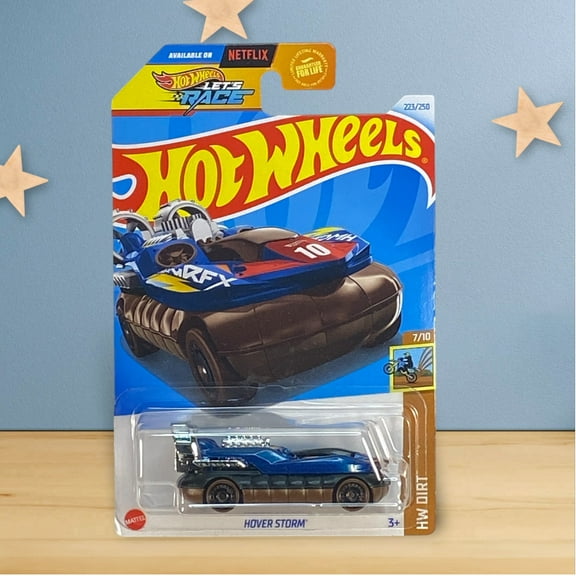 Hot Wheels Hover Storm 223/250, Blue/Brown, HW Dirt 7/10