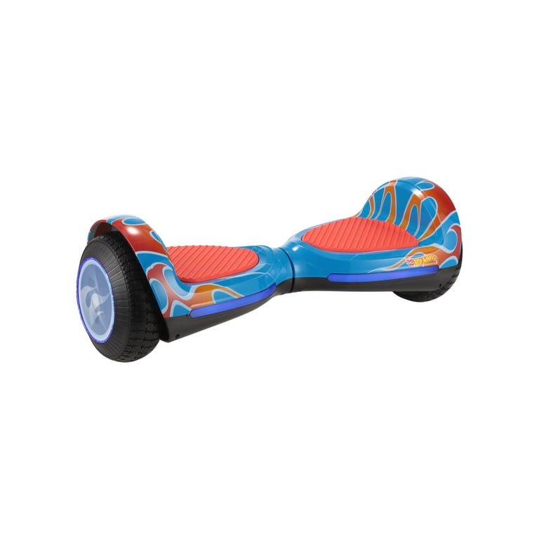 Hot Wheels Hoverboard with Light Up Wheels Blue and Red Walmart