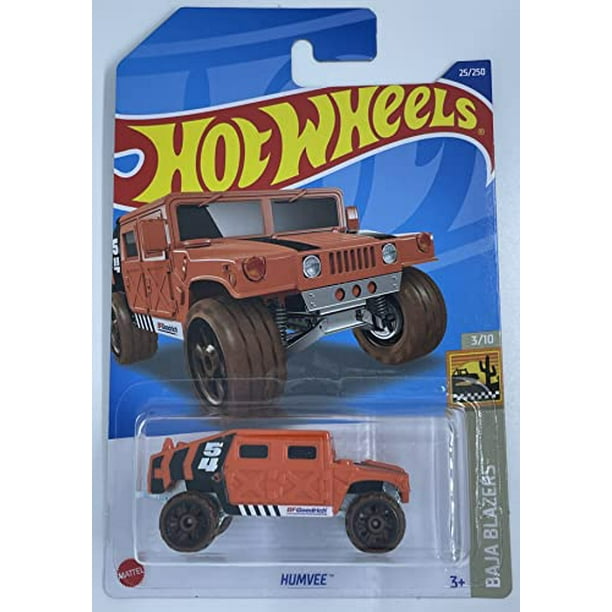 Hot Wheels Humvee (Orange) 2022 Baja Blazers - Walmart.com